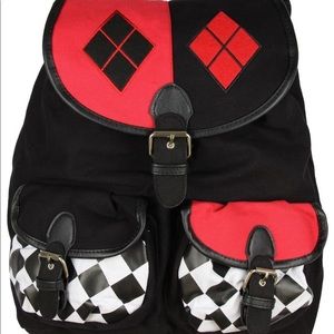 🃏♦️Harley Quinn Backpack 🎒🖤
